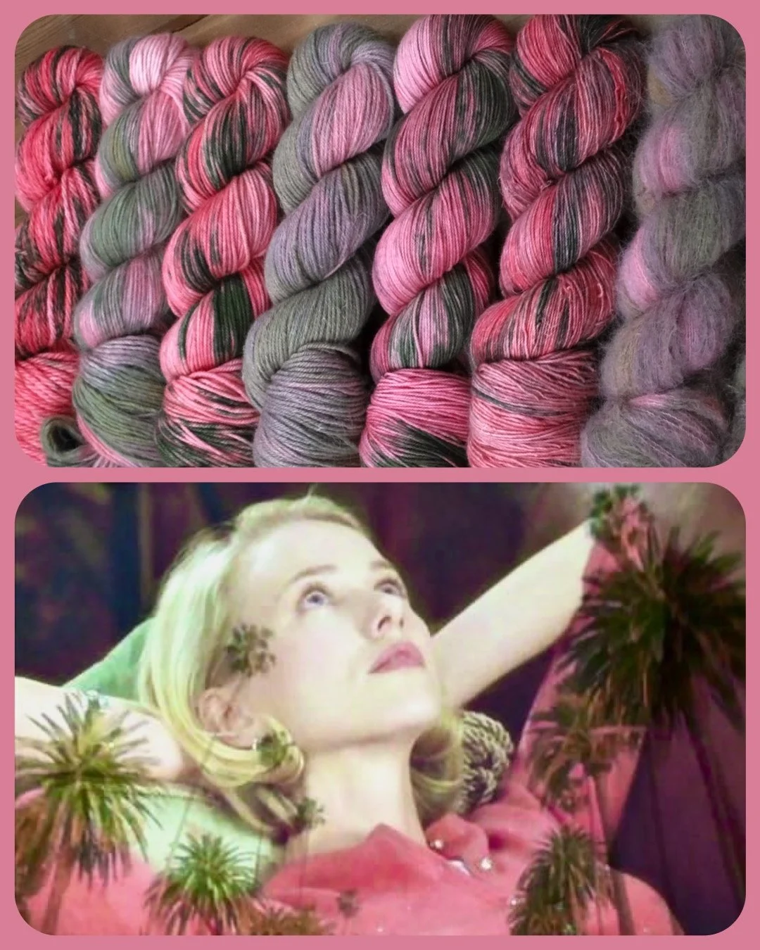 Betty's Dream Place (Mulholland Drive) (wool bases) 🌴🌺