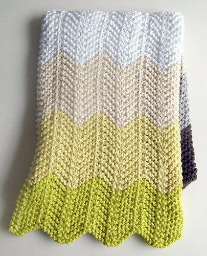 Chevron Baby Blanket