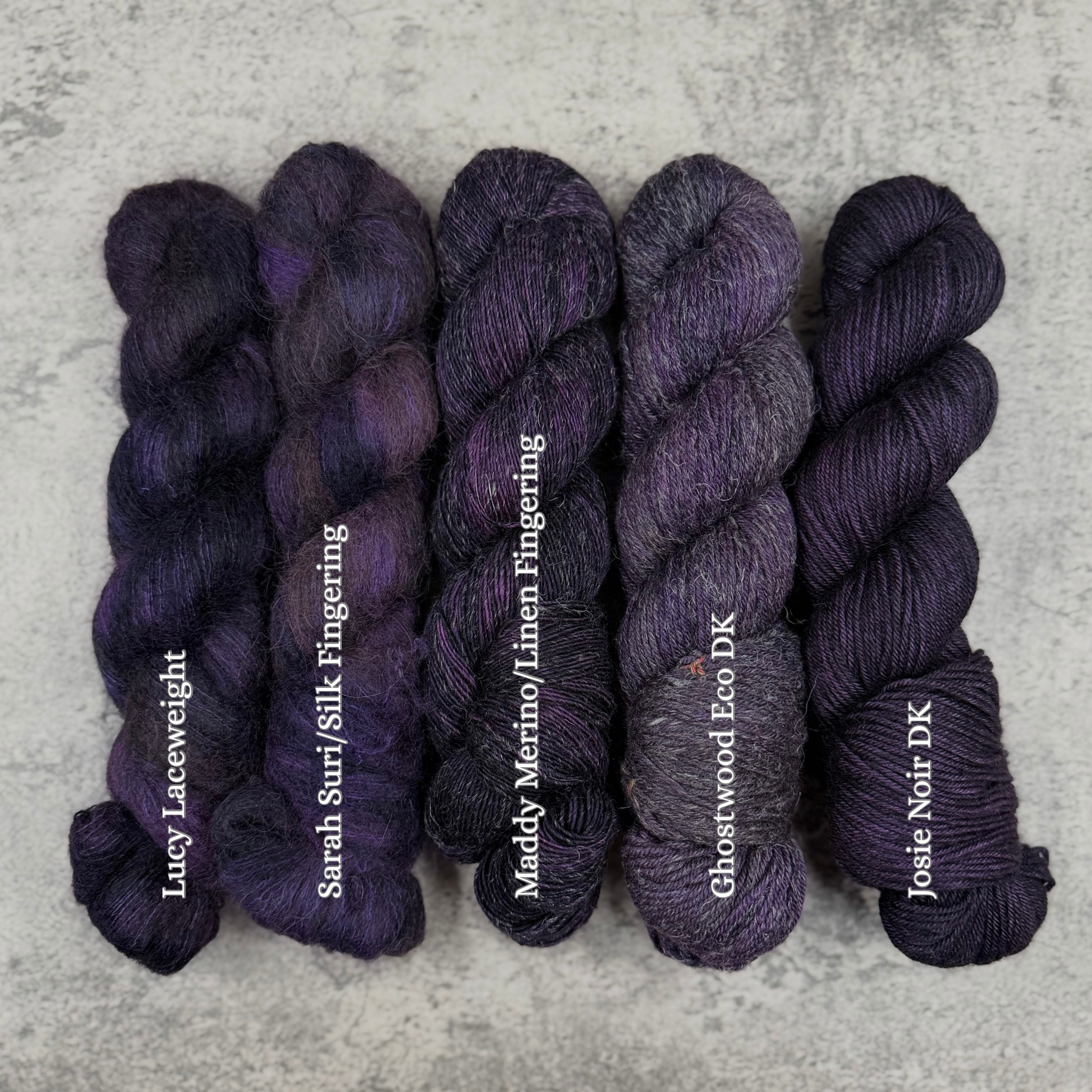 Purple Sea (wool bases)