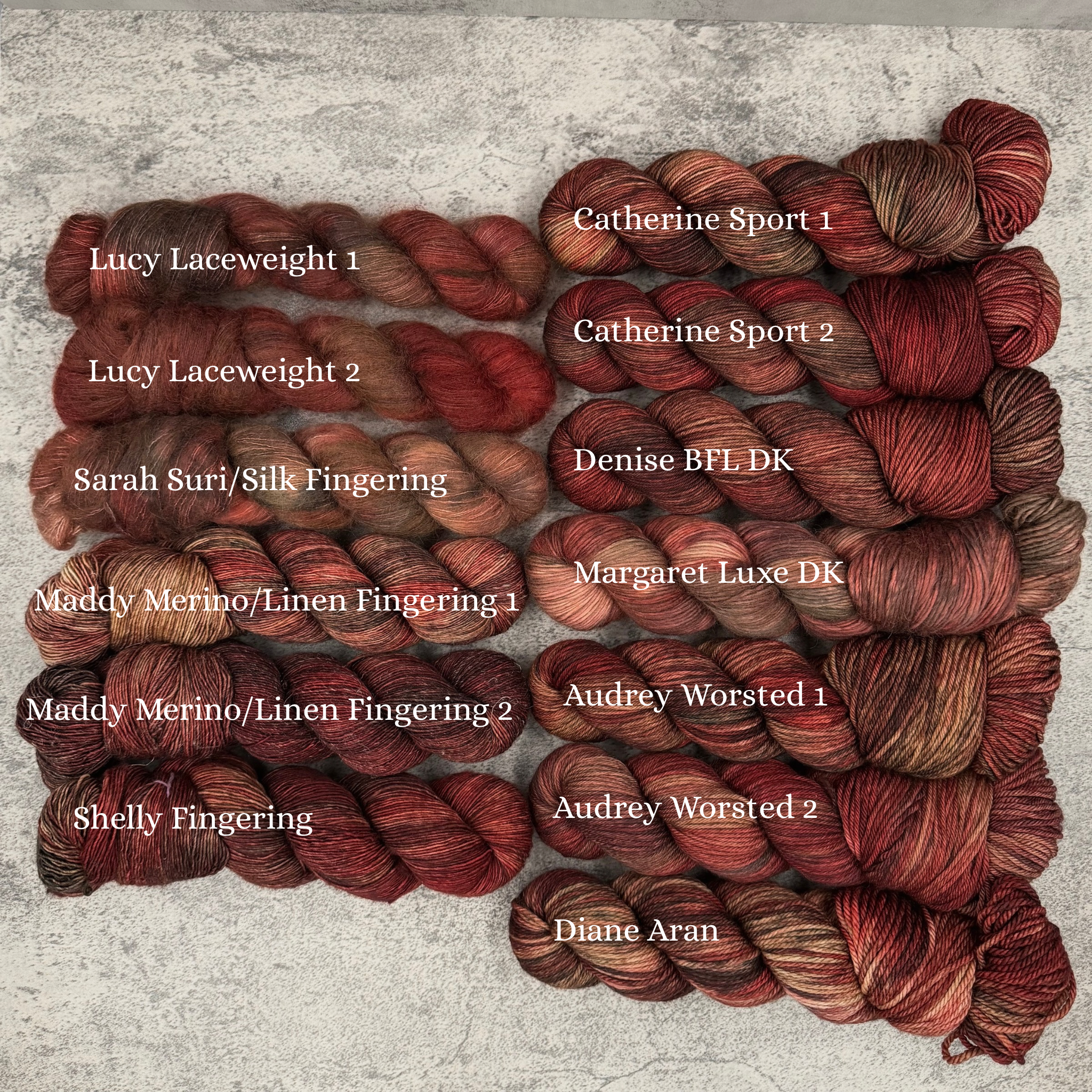 Isn't It Too Dreamy? (wool bases)