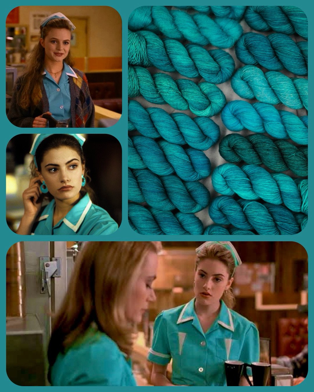 Diner Dress at Dusk (wool bases) 👗🌙