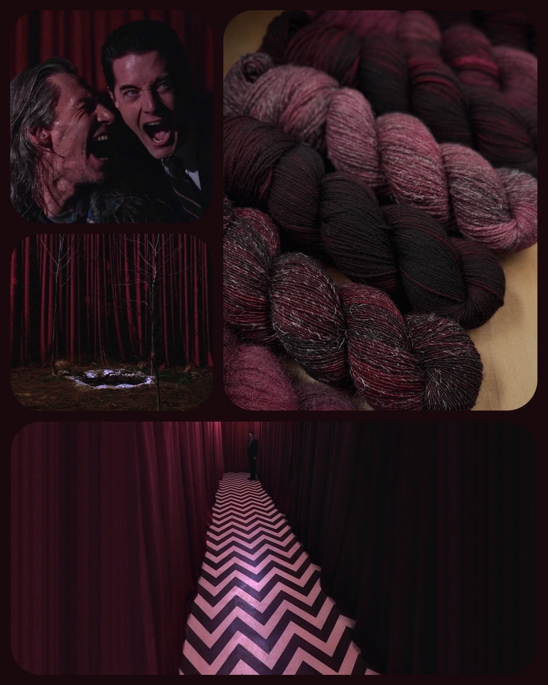 Black Lodge (wool bases) 🎴🕳️