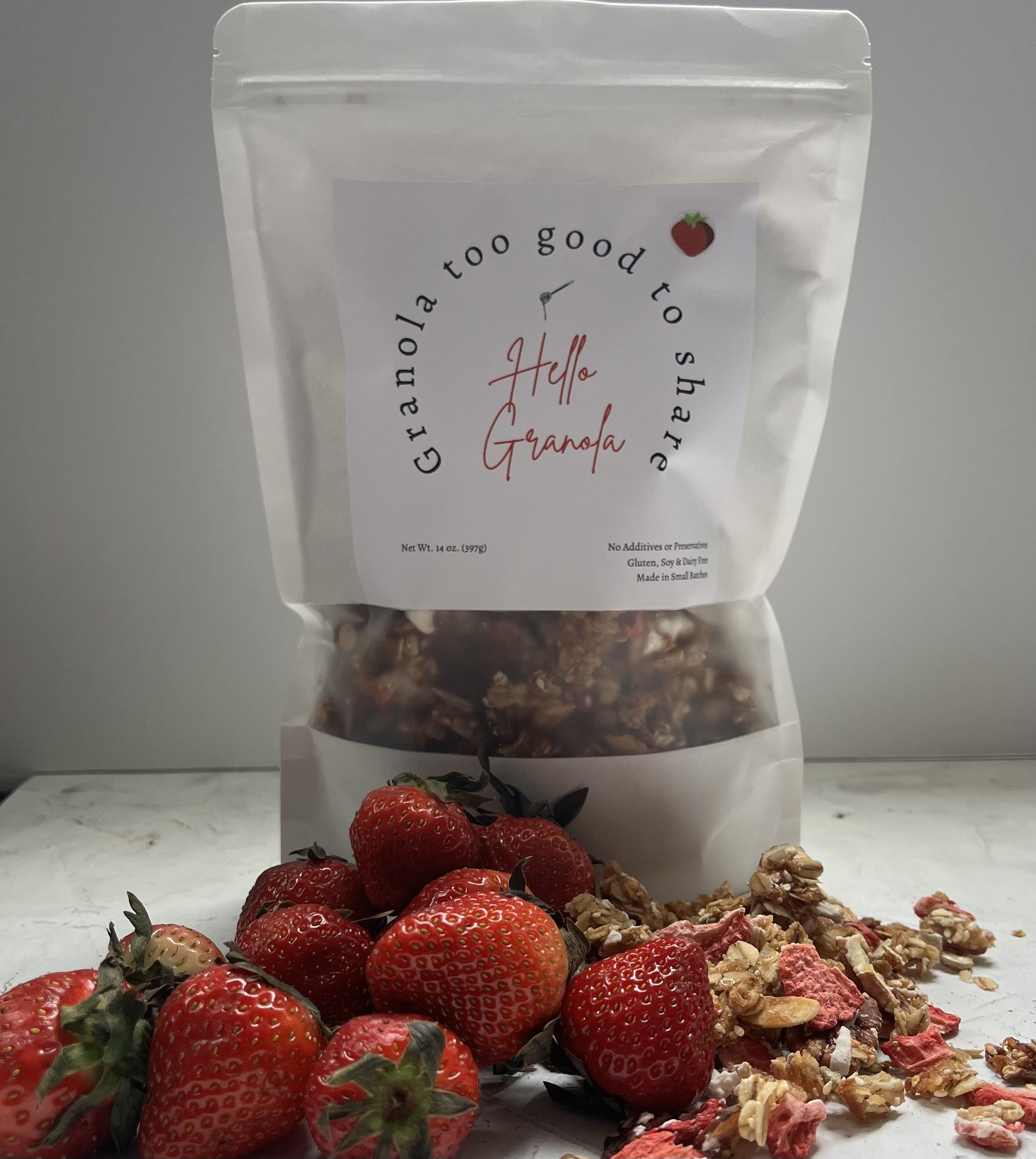 Hello Granola - Strawberries and Cream
