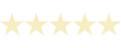 Five gold stars from a customer who had an amazing self storage experience with black mountain storage.