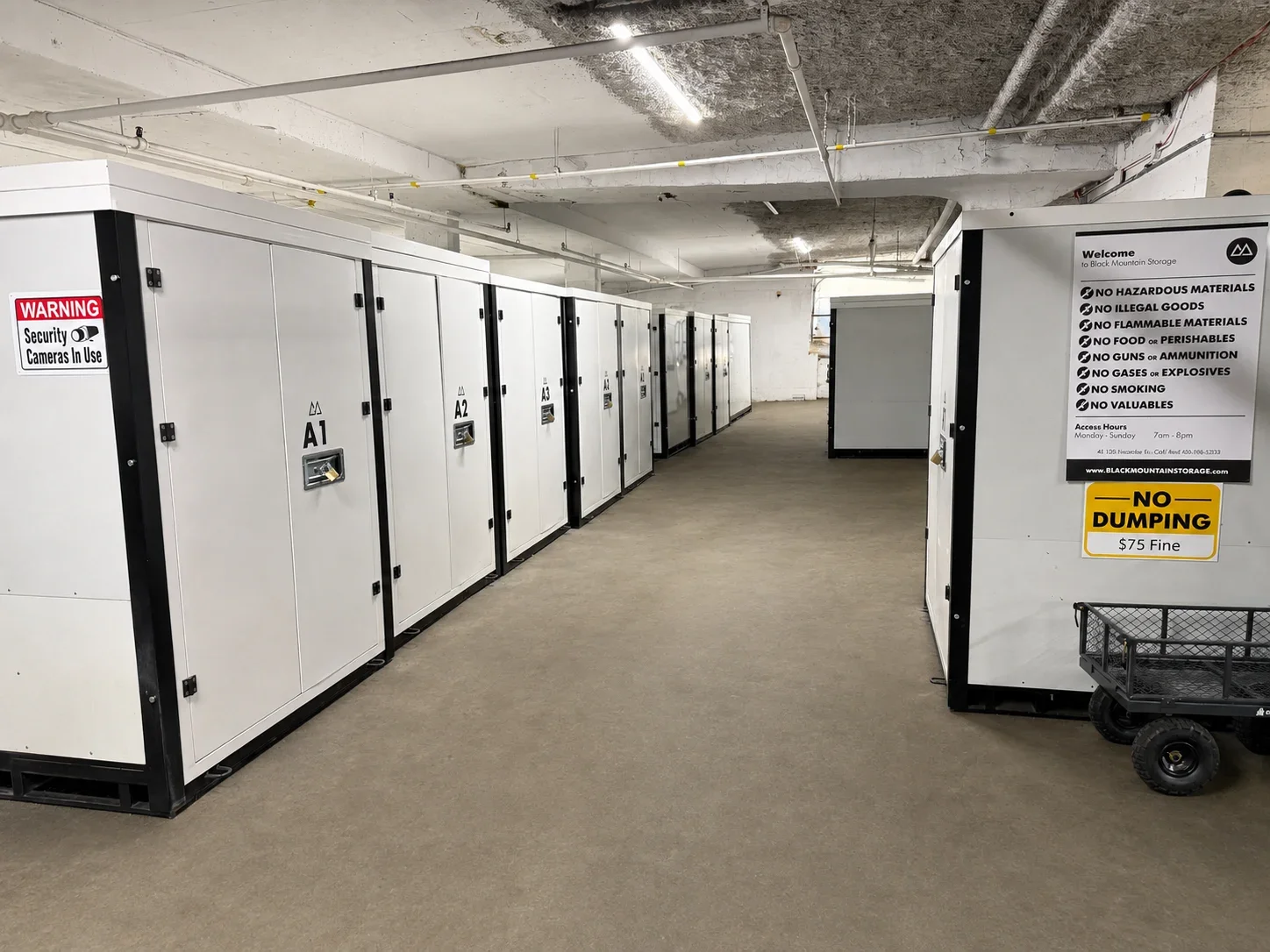 Commercial Drive self storage