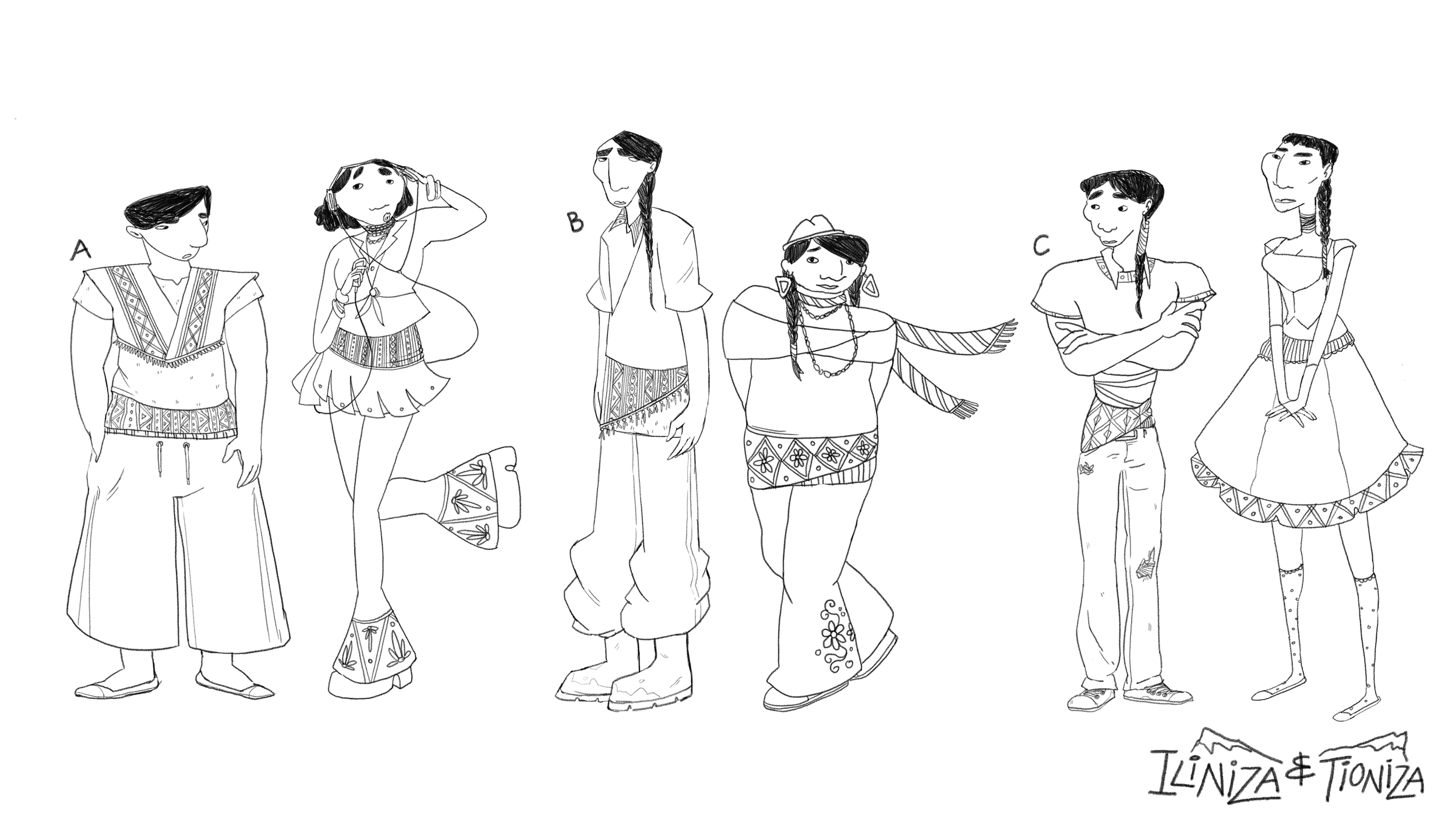 Personified Mountains: Iliniza & Tioniza