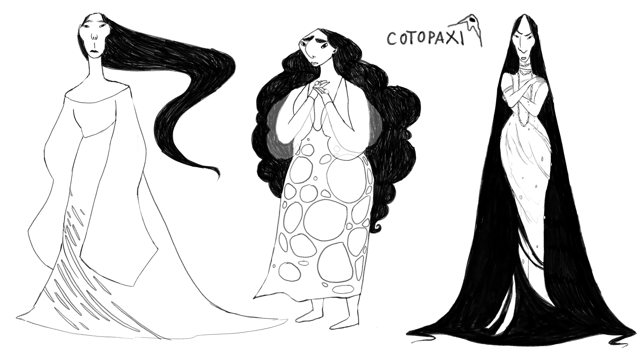 Personified Volcano: Cotopaxi