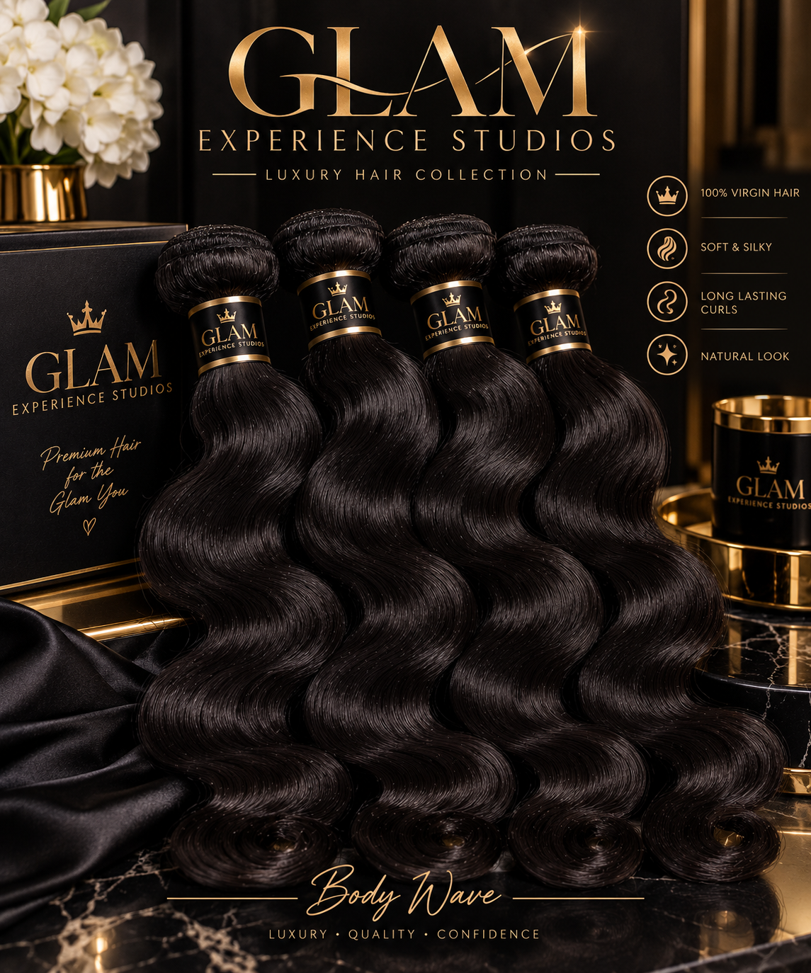 Premium RAW Body Wave Hair Extensions