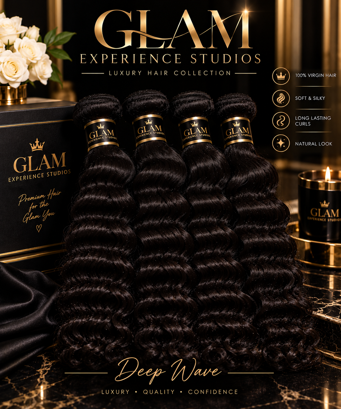 Premium RAW Deep Wave Hair