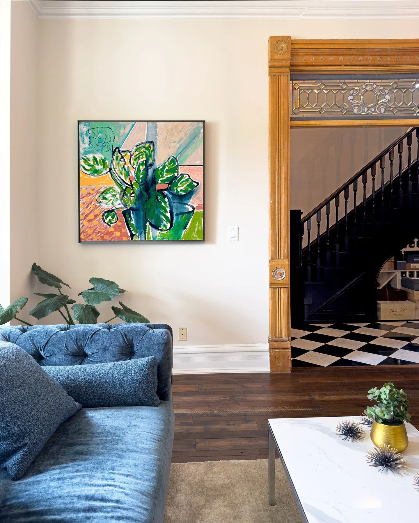 Another sneak peek at my work in the East Garfield Park Pop-Up Exhibition, now scheduled for the end of September, but available by appointment throughout the summer.⁠ There will be upwards of 50 artworks in total - part retrospective, part new work.