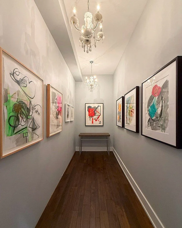 This pocket-sized gallery is one of my favorite spots from my recent pop-up exhibition in East Garfield Park (still available to view by appointment only).
.
Some of the works are still available. Shop the exhibition by tapping the link in my bio.