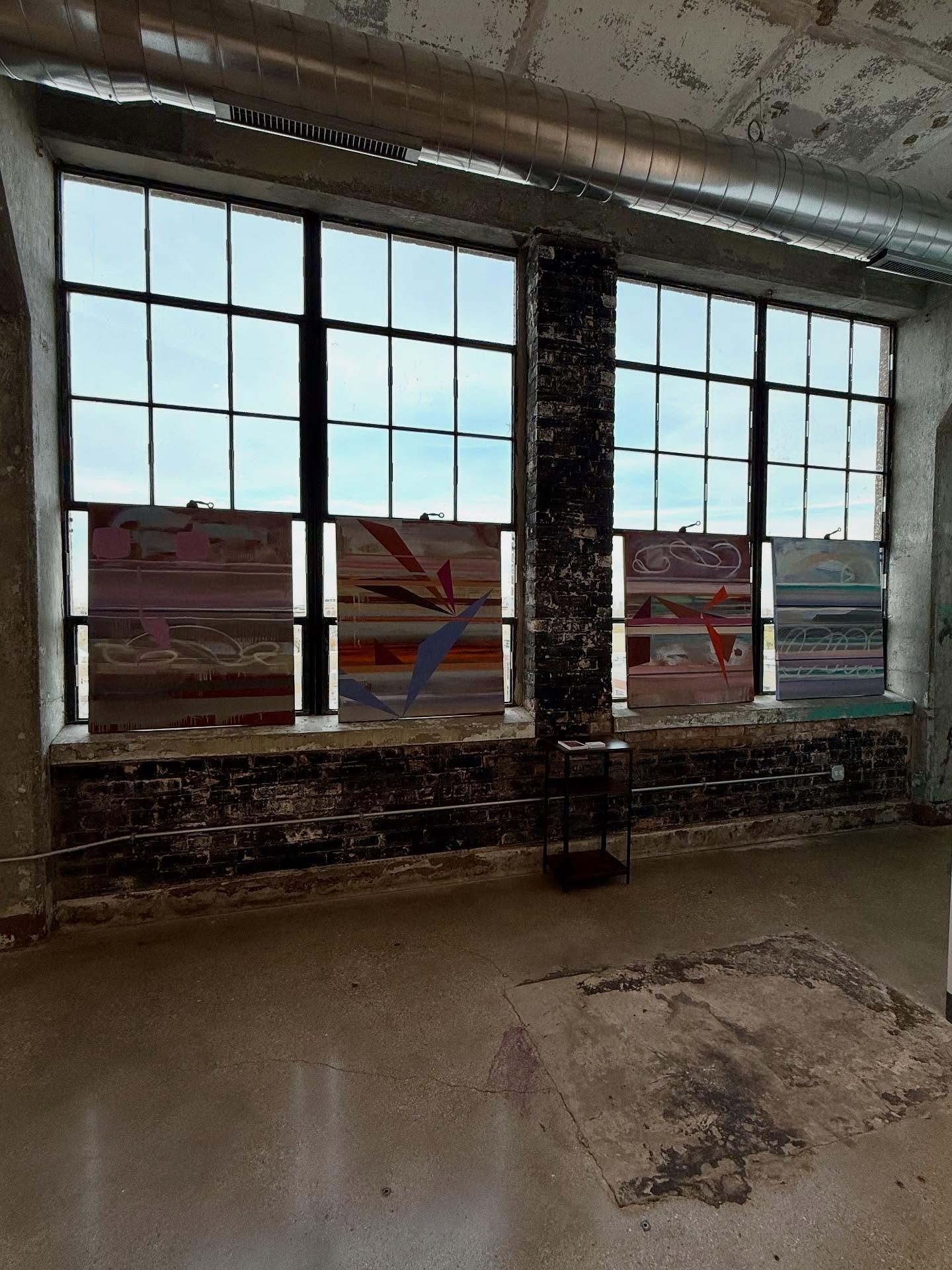 My little slice of the show! I love how industrial the space is. 
.
This Saturday November 8th from 11am-5pm&ndash;&ldquo;The Light of Day Art Project&rdquo; brought to you by Curators Gone Rogue&mdash;24+ local artists, 1010 W. 35th Street in Bridge