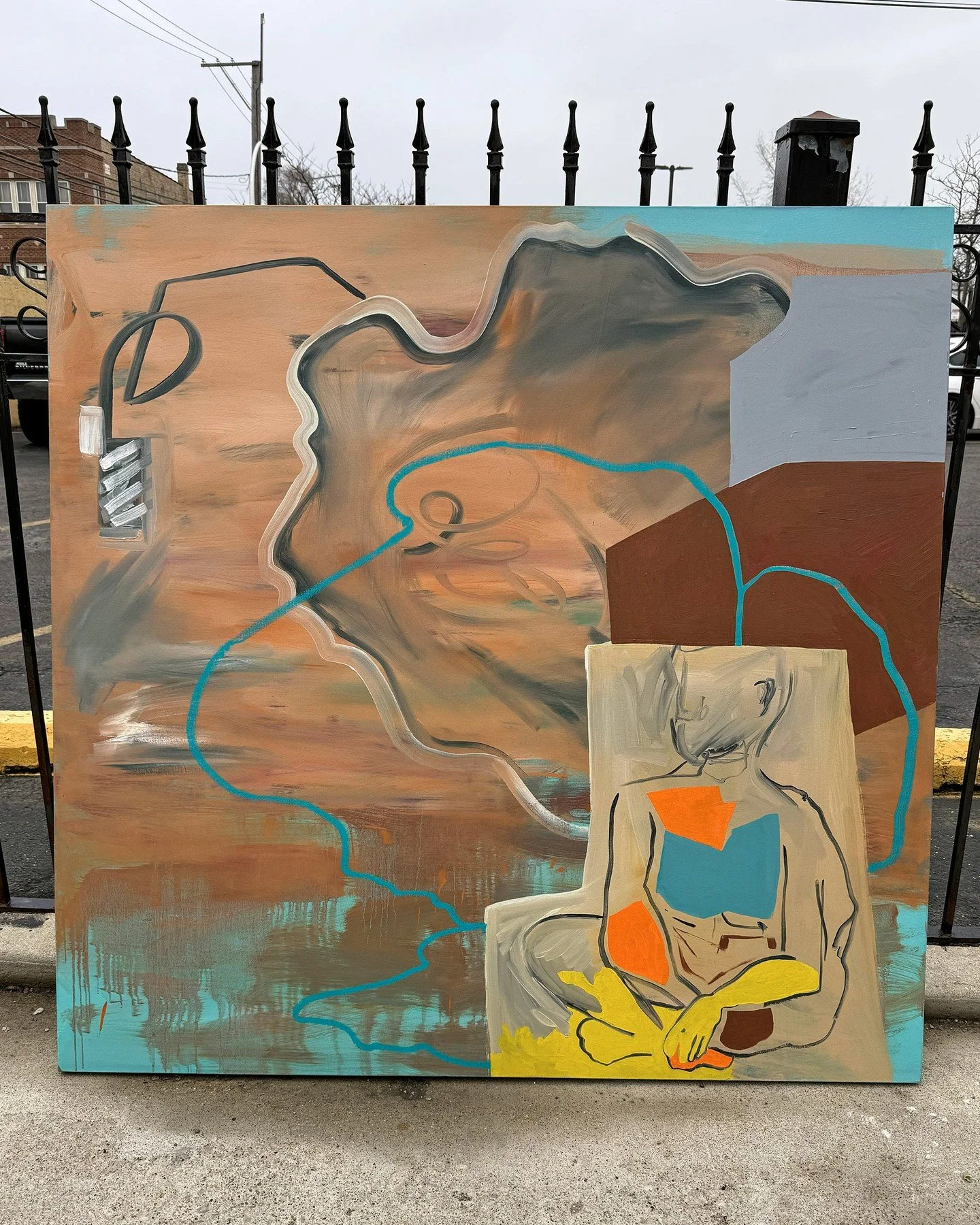 𝗙𝗶𝗴𝘂𝗿𝗮𝘁𝗶𝘃𝗲 𝗔𝗯𝘀𝘁𝗿𝗮𝗰𝘁𝗶𝗼𝗻: 𝗟𝗮𝘆𝗲𝗿𝗲𝗱, 𝗢𝗿𝗴𝗮𝗻𝗶𝗰, 𝗠𝗼𝗱𝗲𝗿𝗻𝗶𝘀𝘁⁠
⁠
Figure drawing has always been one of my foundational practices, and I continually return to it, weaving the figure into my work through abstraction, l