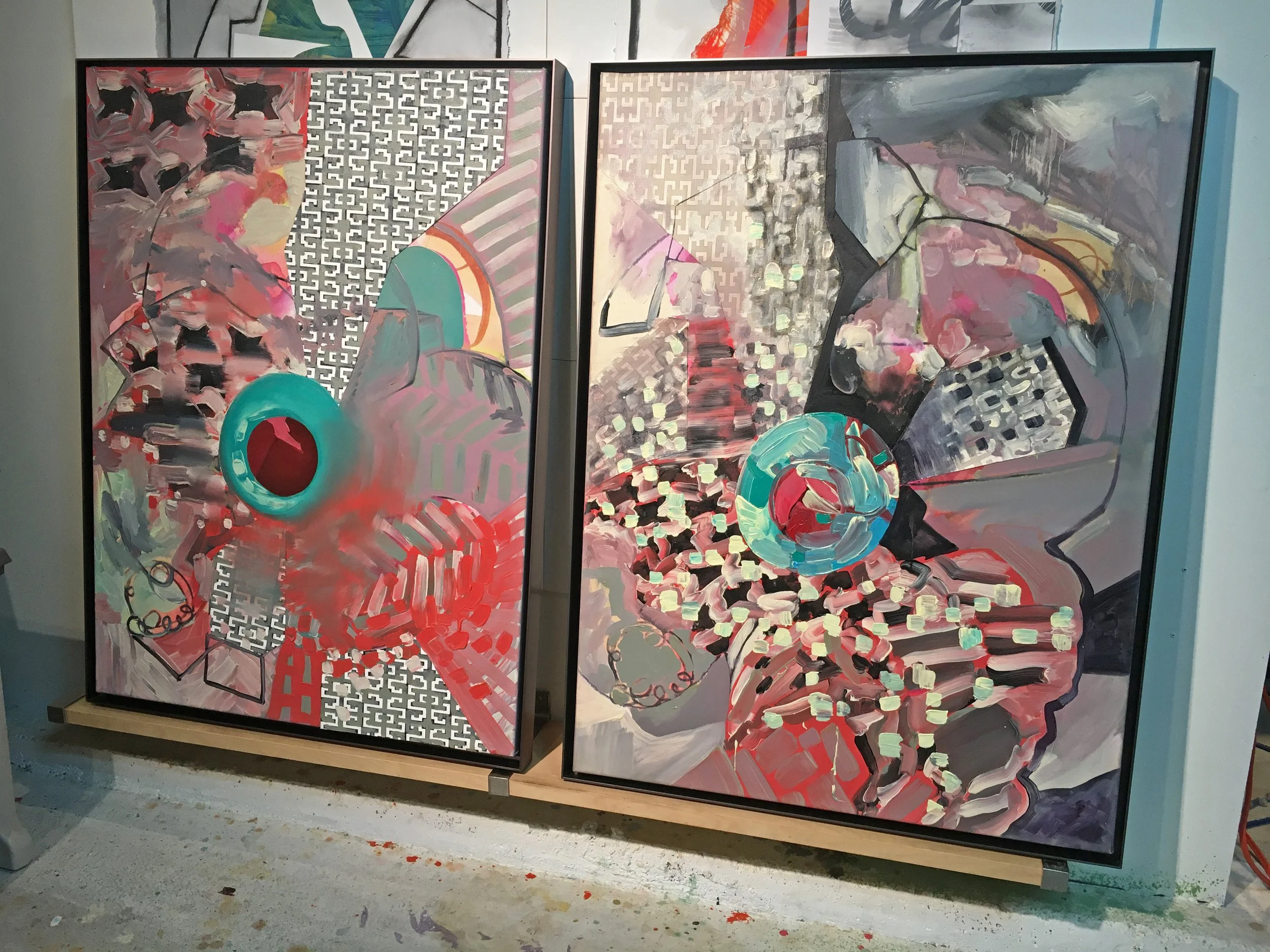 framed study five variations 40x30each.jpg (Copy)