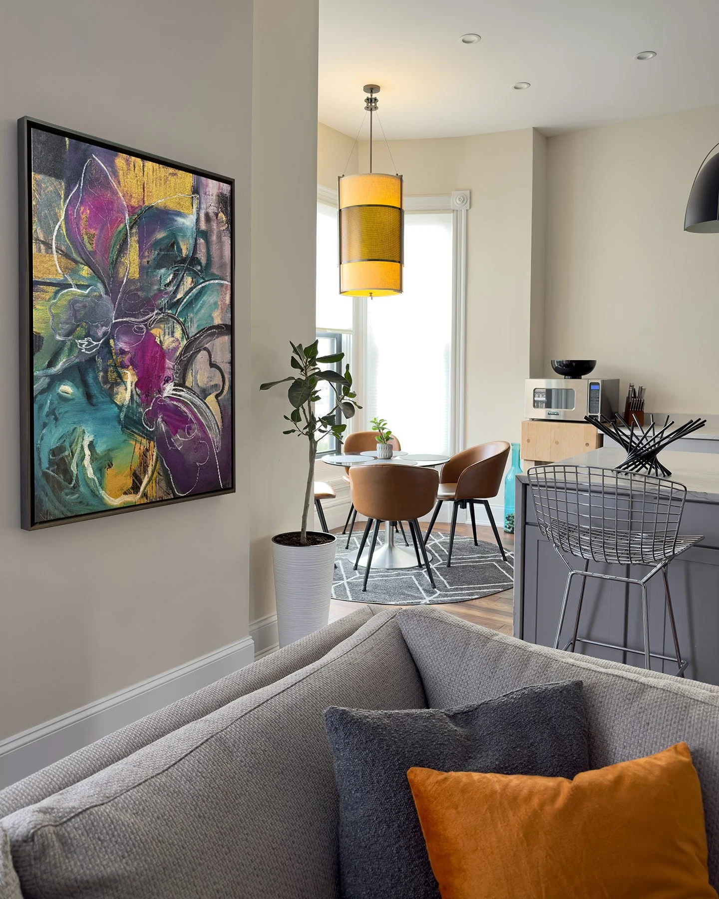 Installation view of "Flourish"—available 