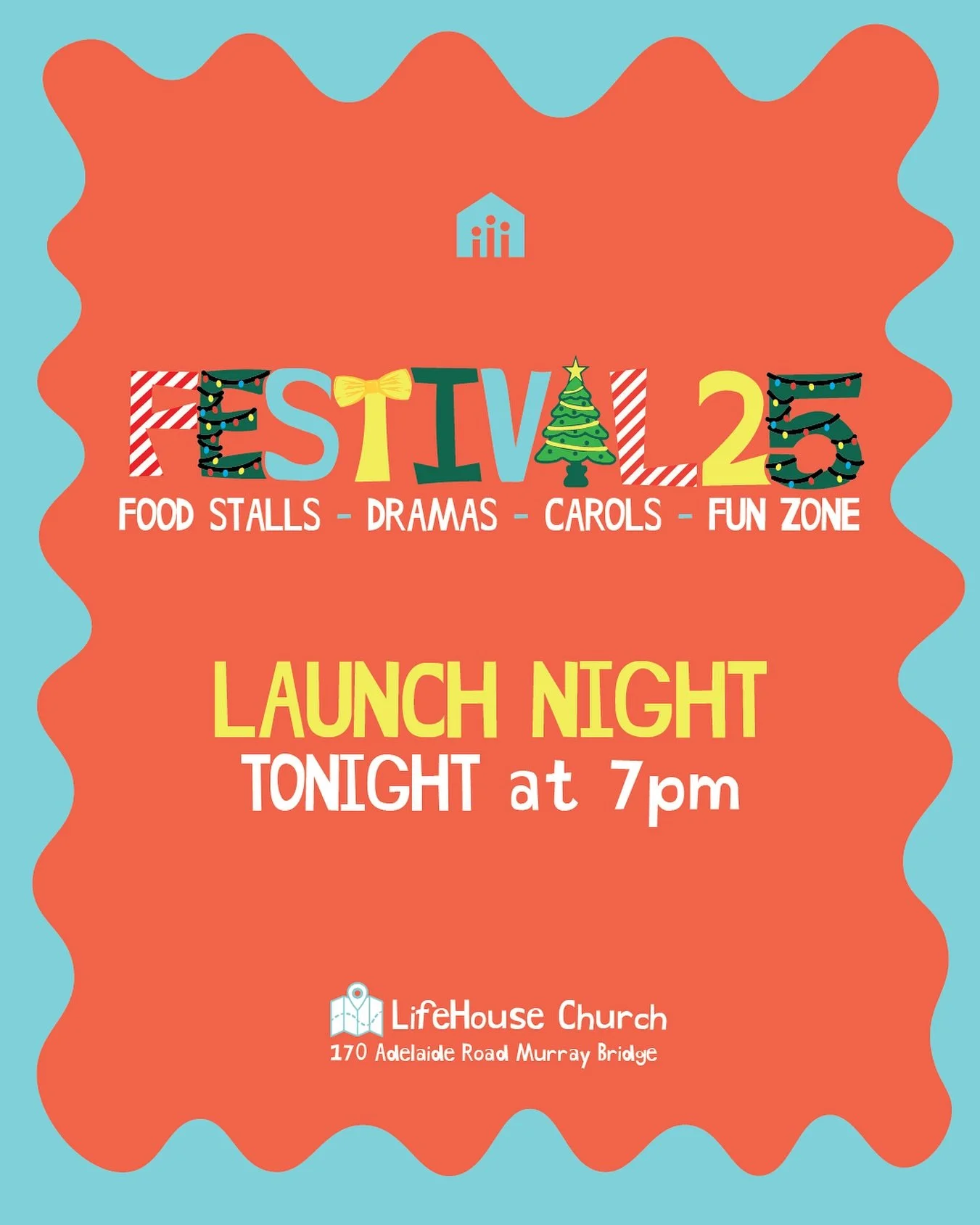 🎄 FESTIVAL LAUNCH 🎄
Tonight 7pm