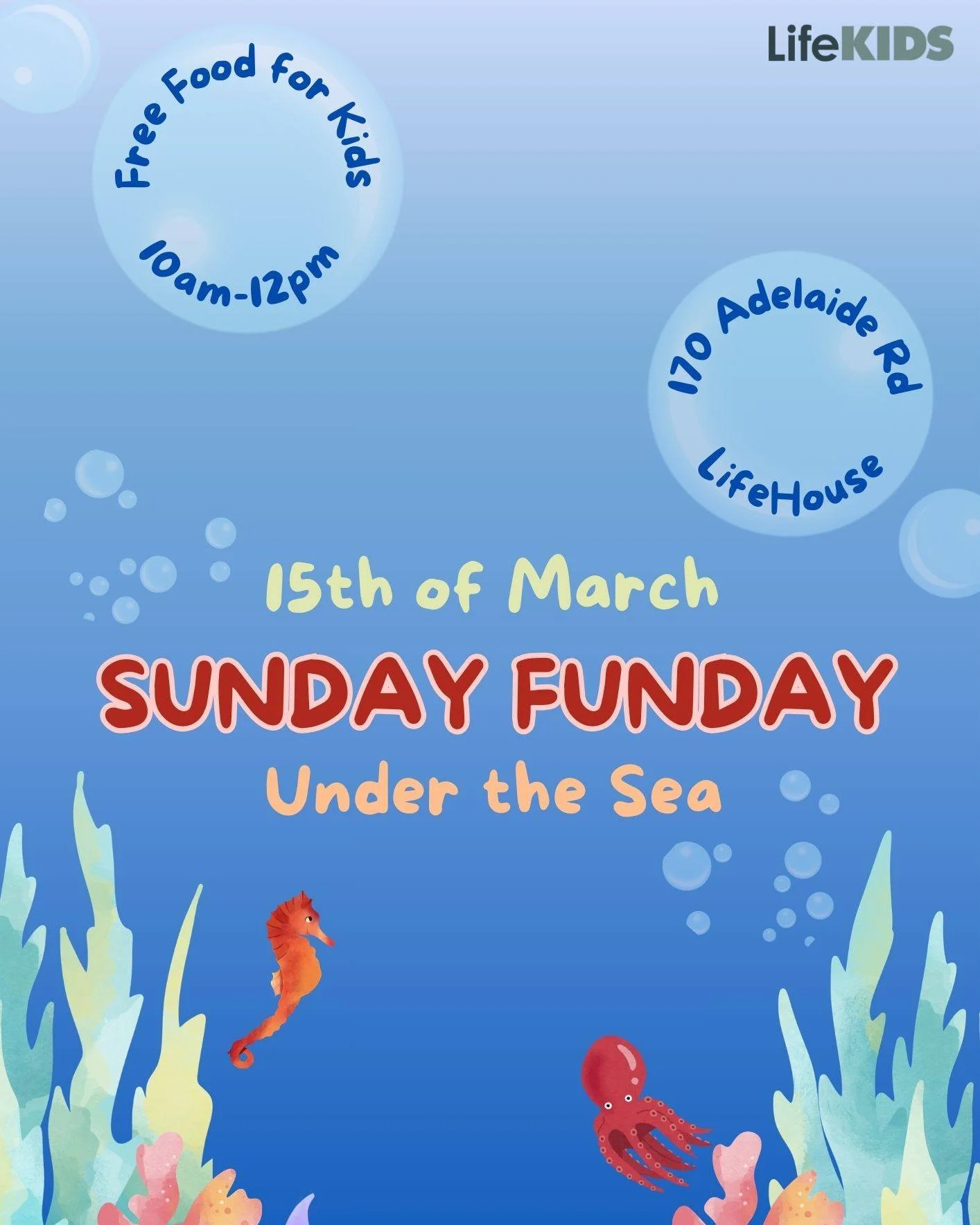 Invite your friends to Sunday Funday this Sunday! 🎉