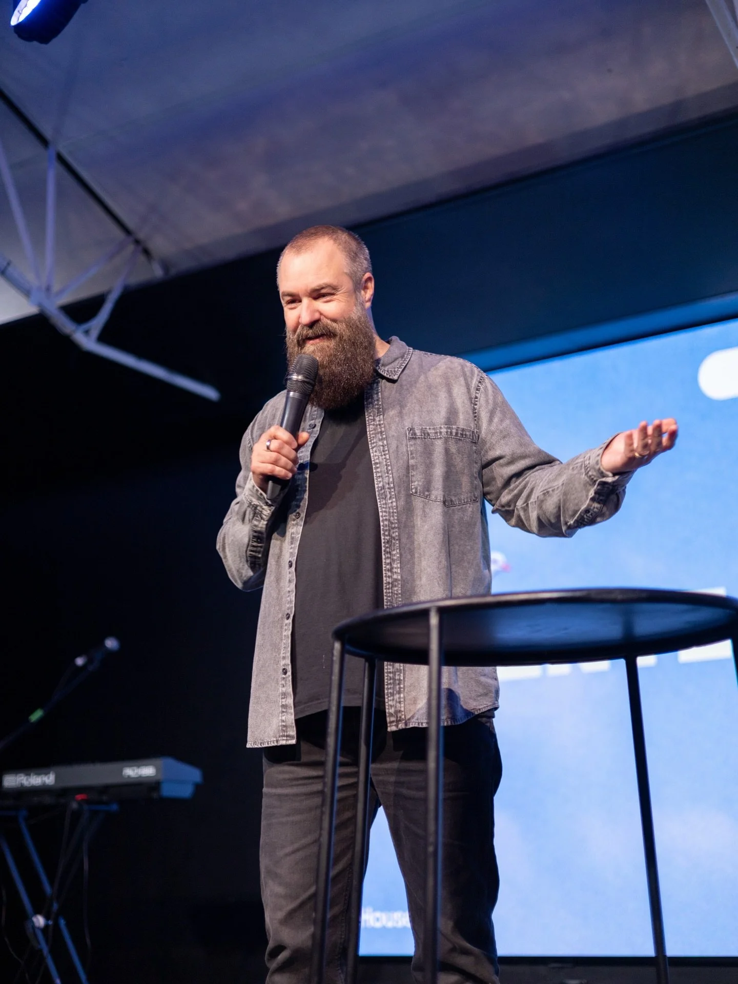 This Sunday Ps Jacob is back, at our 9am service! Then there&rsquo;s bacon and egg muffins for breakfast, and Ps Mark is sharing at 10am 🩵