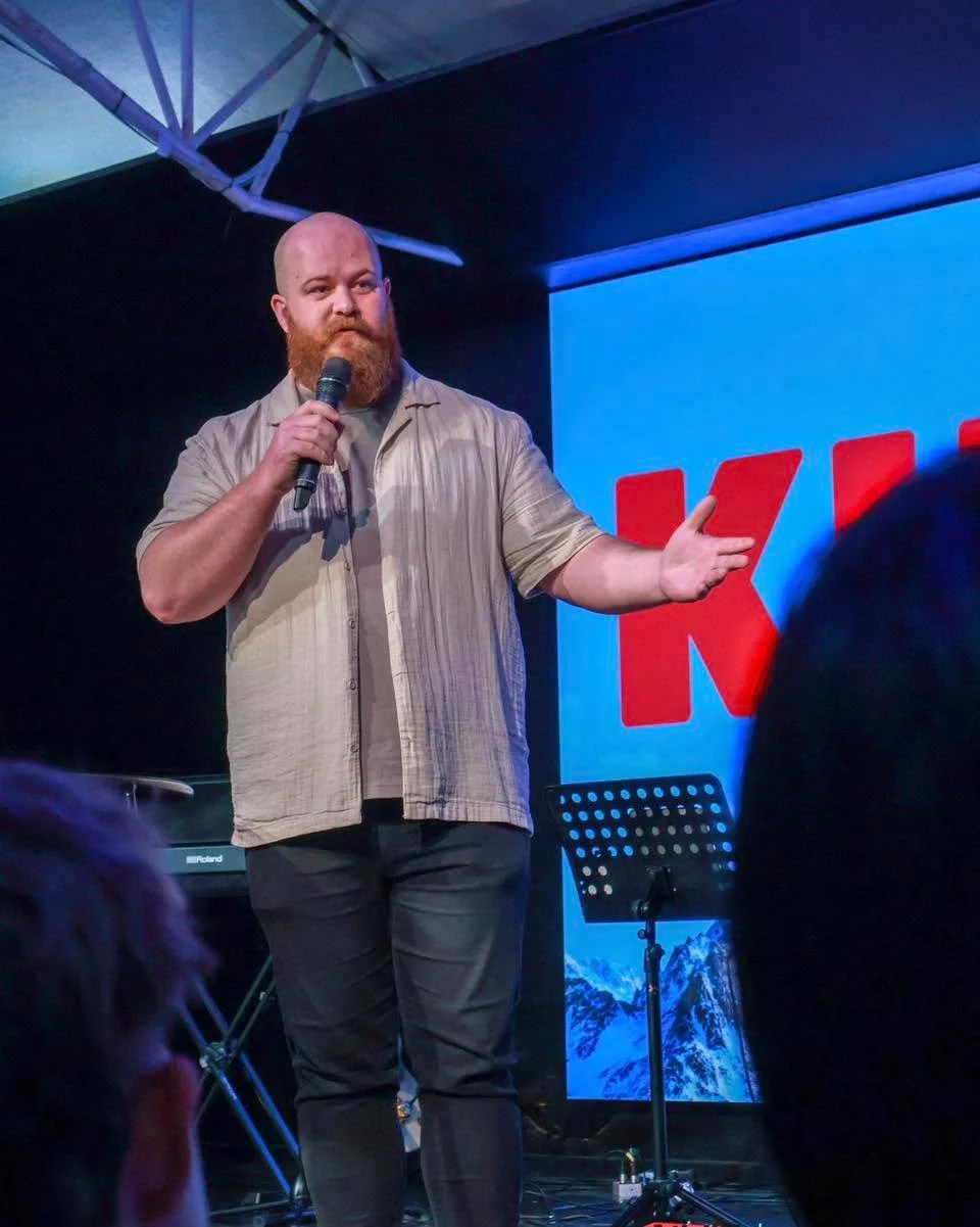 This Sunday: Ollie is sharing at 9am for Communion 🩵 and Ps Walter is speaking at our 10am service