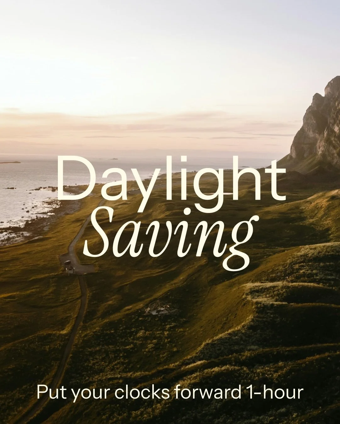 Set your clocks forward 1 hour so you&rsquo;re on time tomorrow! ⏰ We&rsquo;ve got Robbie McCann bringing the word at 10am 💙