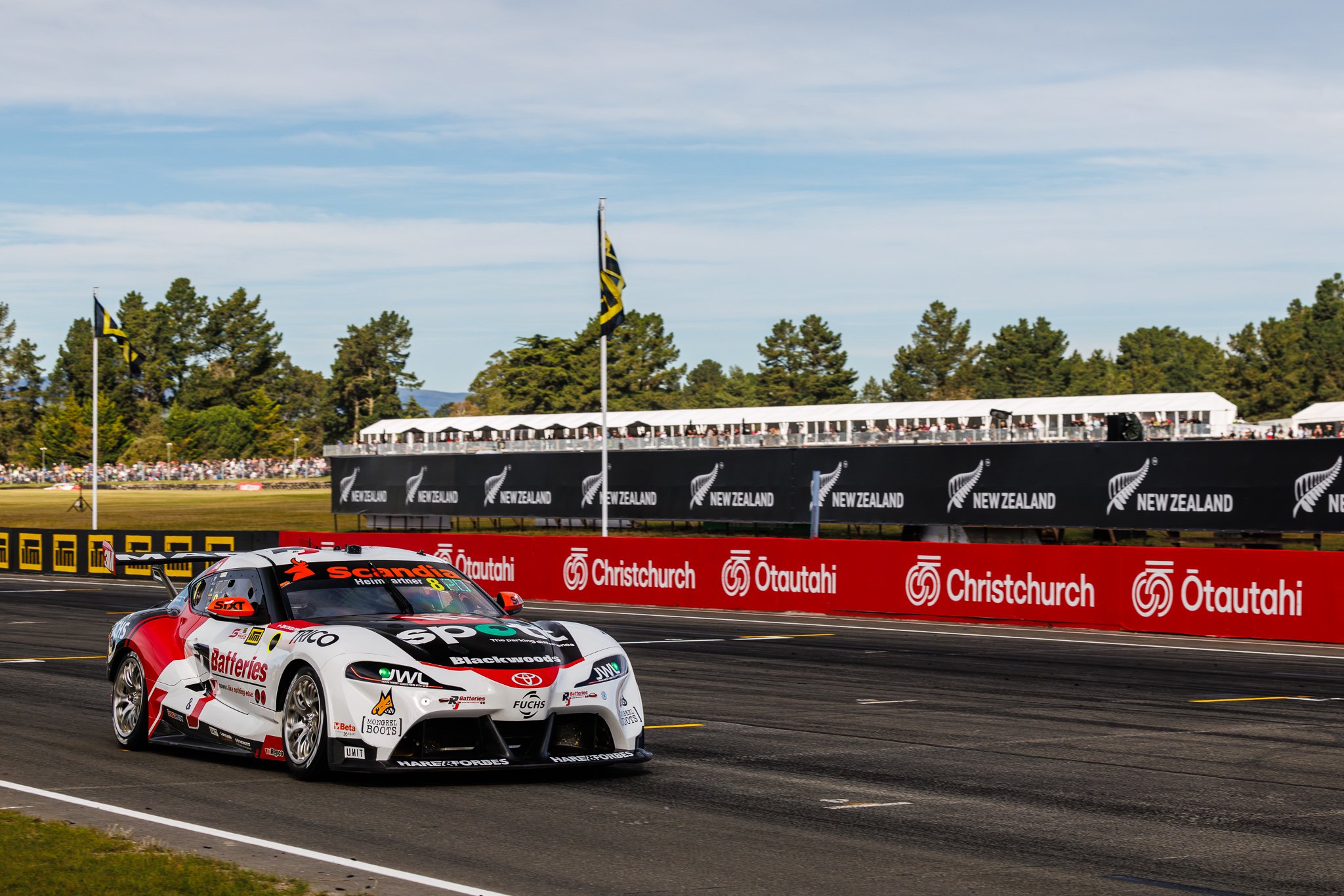 BJR Set to regroup after opening Christchurch Supercars race