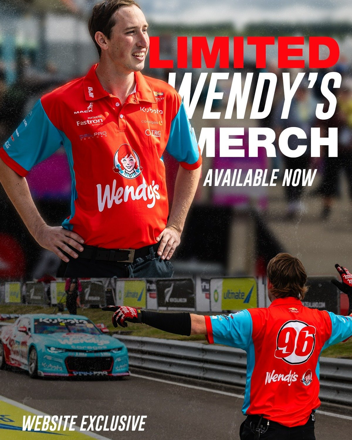 If you loved and miss the Wendy's livery as much as us you can grab limited edition merchandise now!

ONLY available on our website, link in our bio. 

#BJRcrew | #RepcoSC | #Supercars