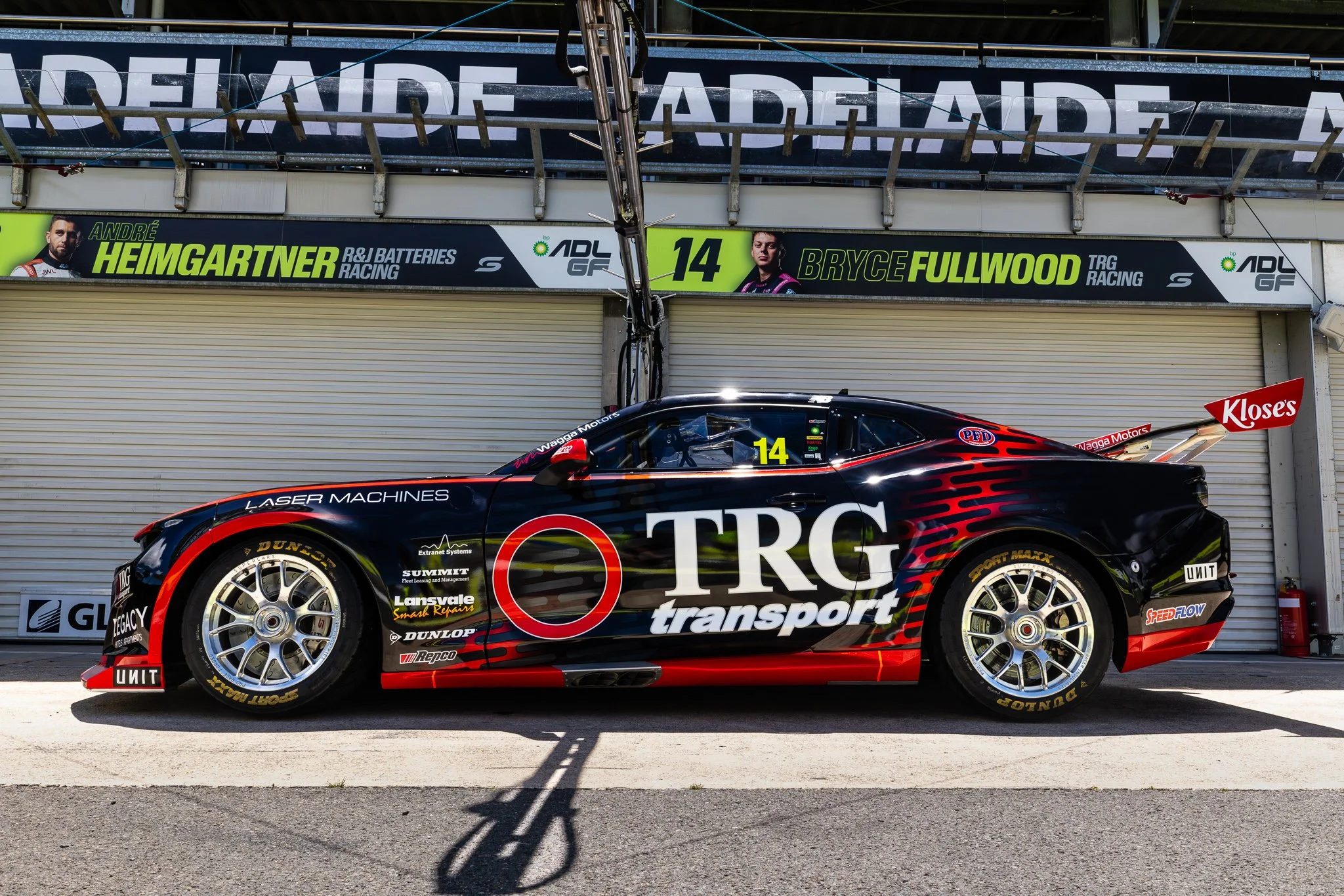 TRG Transport Solutions takes naming-rights position on Fullwood’s Camaro for Adelaide season finale