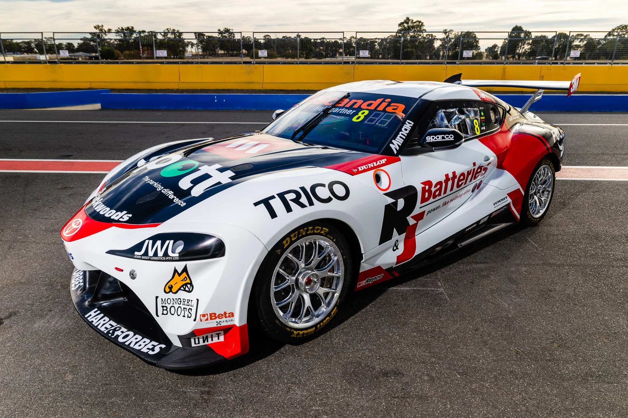 All-new R&amp;J Batteries GR Supra Supercar unleashed ahead of 2026 season