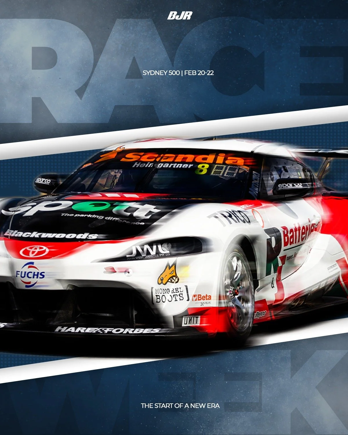 What a feeling, first race week of the year.