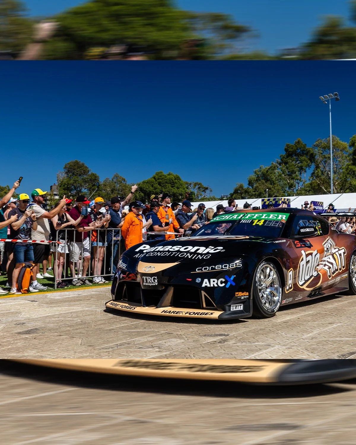 From around the grounds.