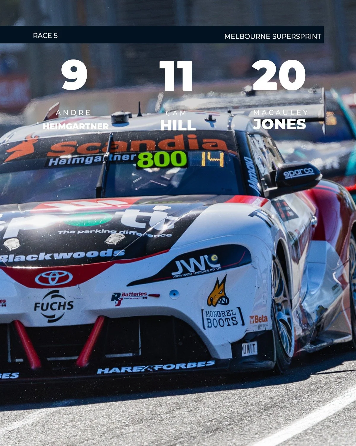 There was a lot going on in that one! Dre and Cam did a mega job!