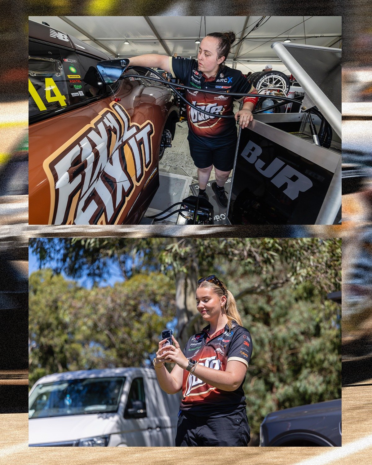 Today we recognise the women who help make our team stronger.

This weekend we're also joined by some of the next generation as Girls on Track shadows some of our team members.