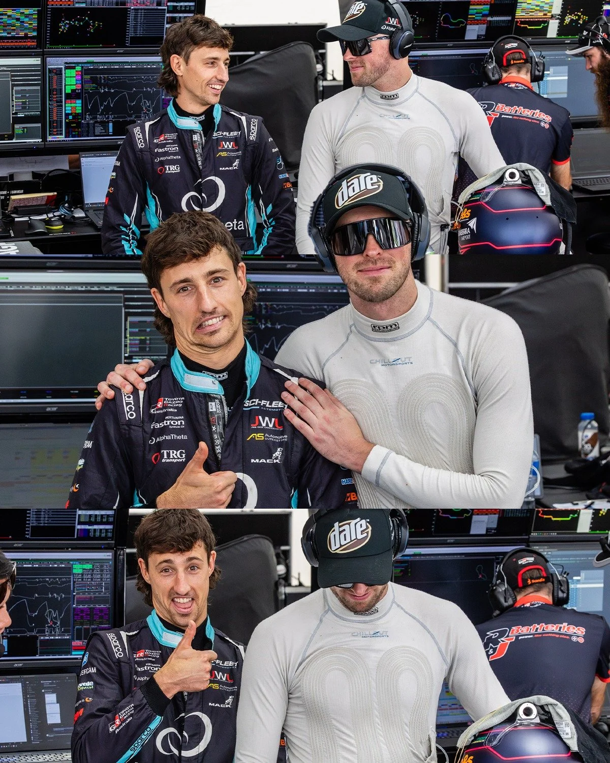 Making the new (ish) bloke feel welcome.