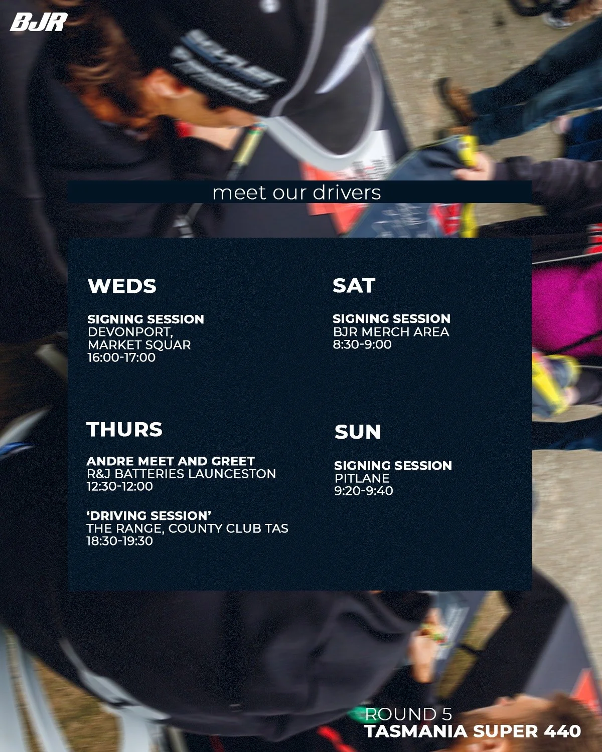 We've got some places to be this week. Catch us and say hi!
