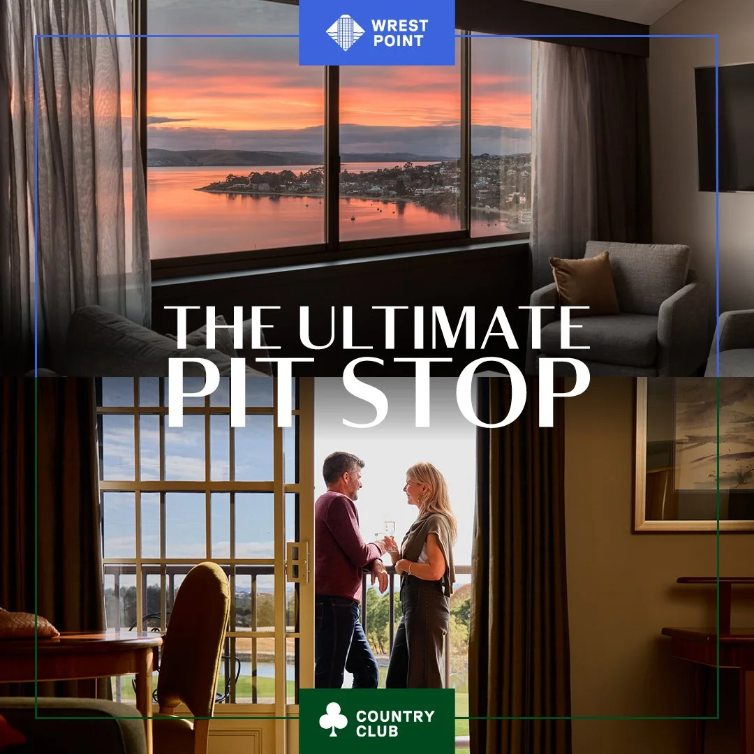 ‼ Partner offer ‼

Planning a race weekend or Tasmanian getaway? We&rsquo;ve teamed up with Wrest Point Hobart  and Country Club Tasmania  to offer 15% off accommodation for BJR fans. 

They&rsquo;re the ideal bases to relax and recharge off the trac