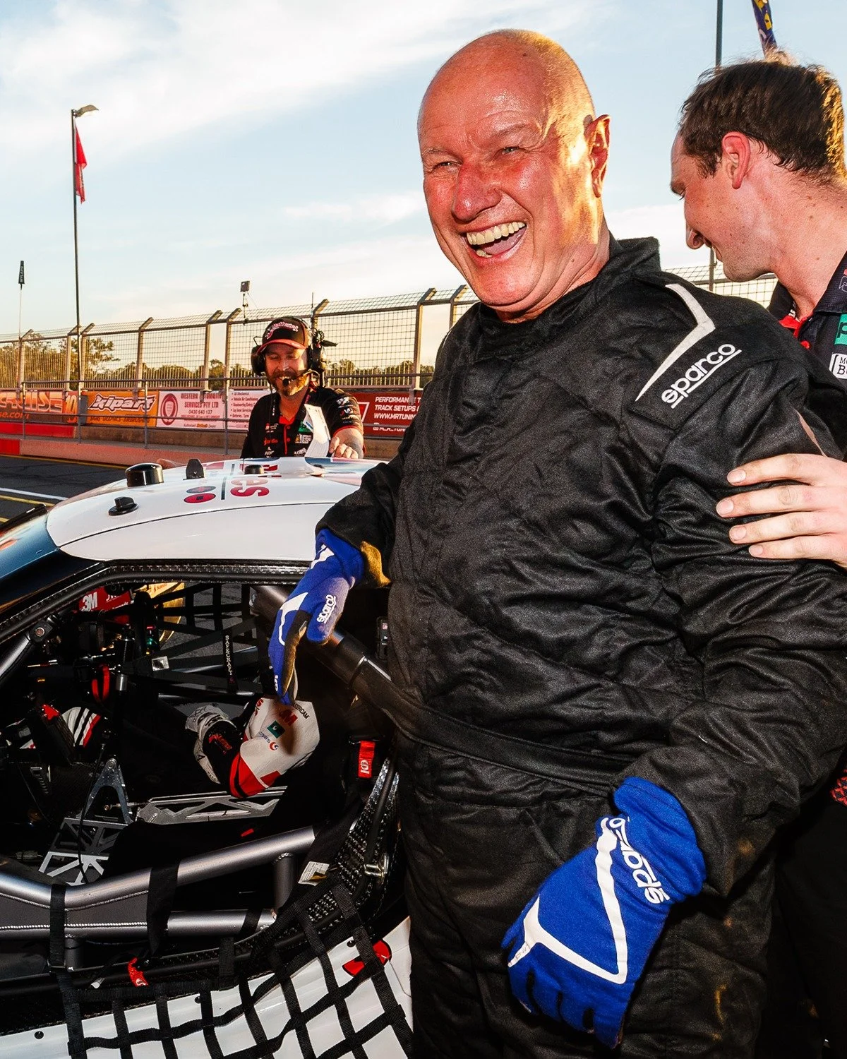 Andre had the privilege of taking Sean Hanley for a ride at QR.

Sean was pivotal in bringing Toyota to Supercars and we are thrilled to give him a chance to experience the result of that vision.