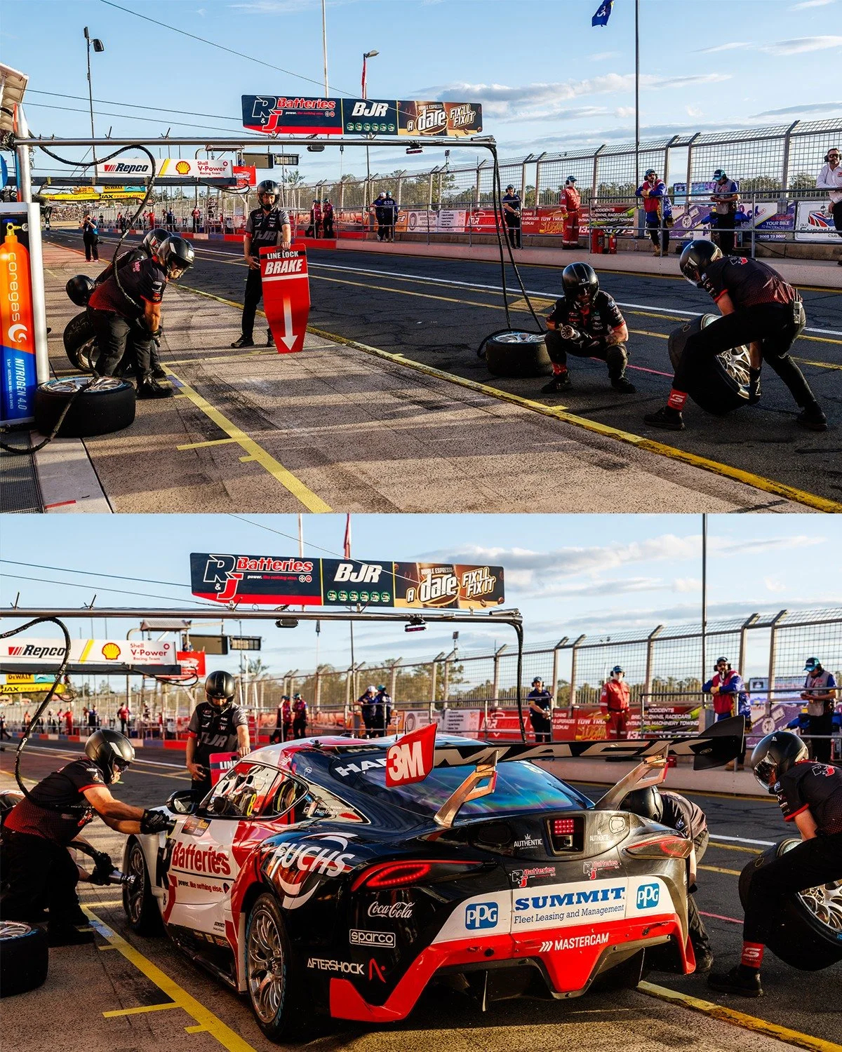 It all comes down to today.

One team is through to the Pirtek Pitstop Challenge finals. Our other is right in the fight. LFG!!!