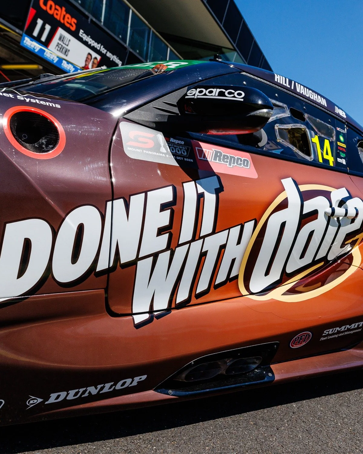 Getting it done at Bathurst with @dareicedcoffee