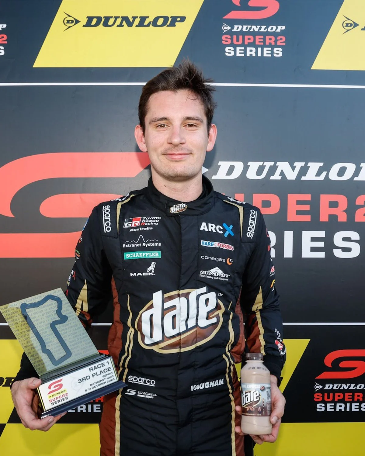 Top Five Shootout and a podium (doubled with co-driver duties), Brad V has had a BIG day.