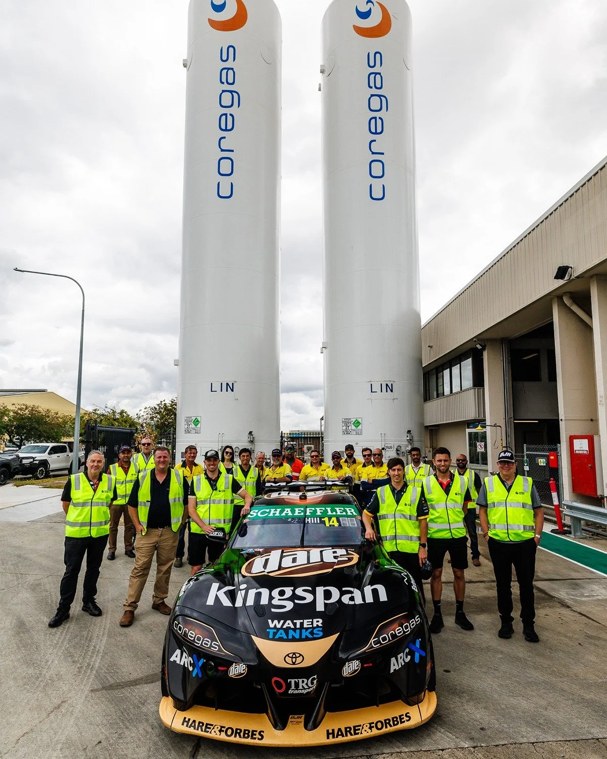 We were invited to see Coregas's Darra facilities on our way to the GC. Thanks for having us team!