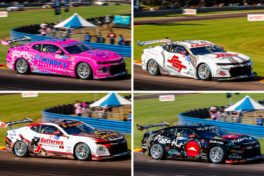 Sean Jones Racing BJR celebrating NAIDOC week for Townsville 500 β Brad Jones Racing