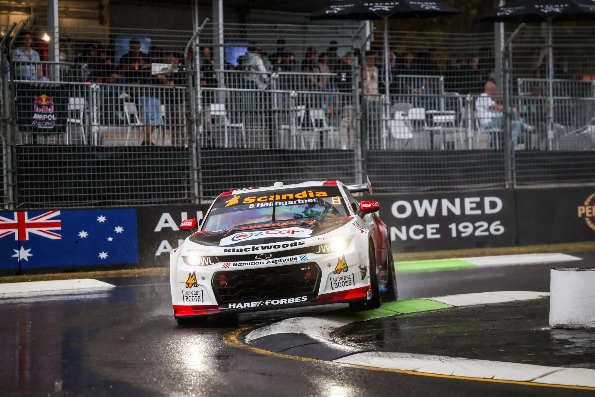 Heimgartner Finishes Seventh in Red-Flagged Opening Race in Adelaide