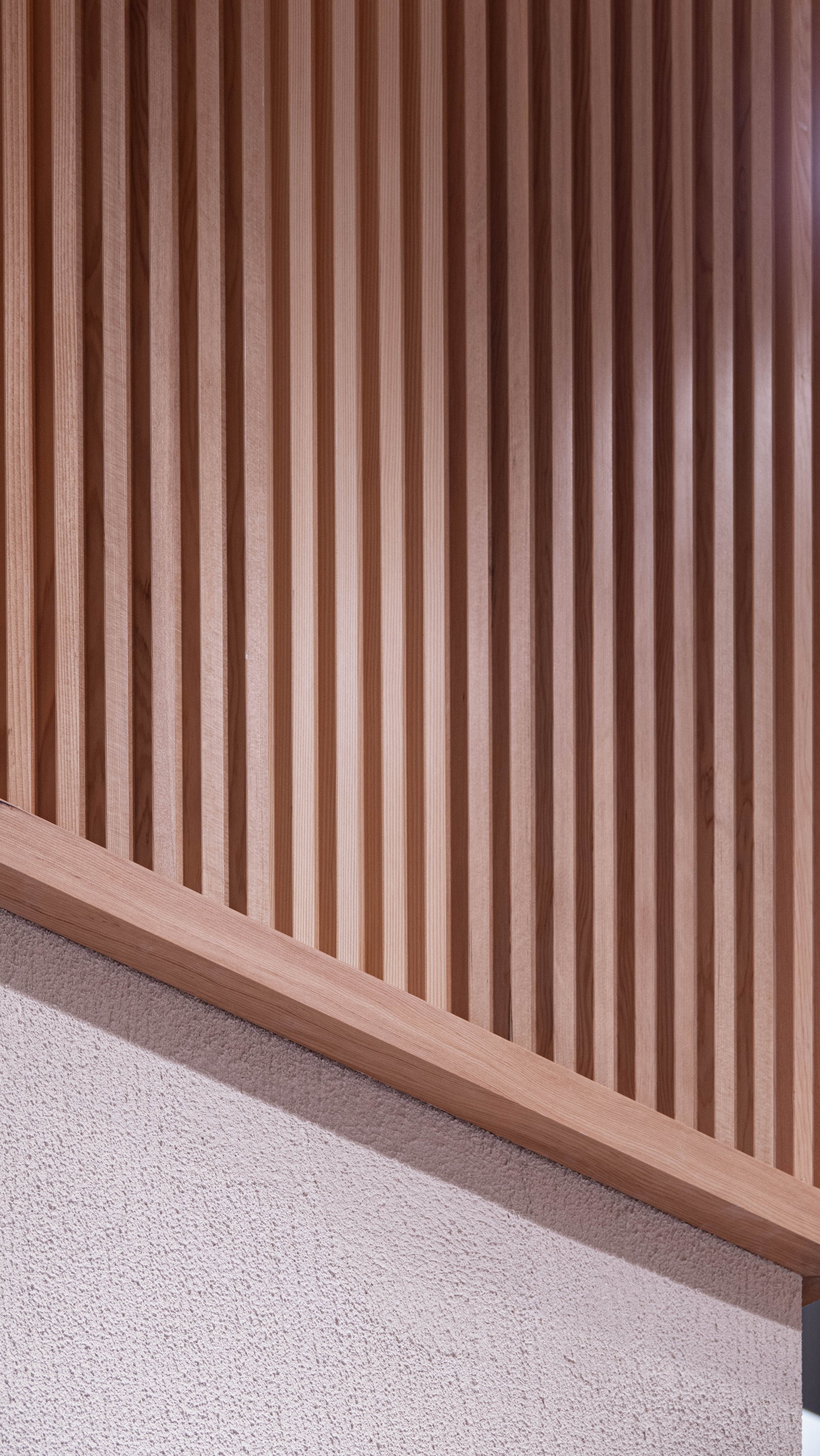 Timber detailing in Japanese kidswear store fitout in Sydney