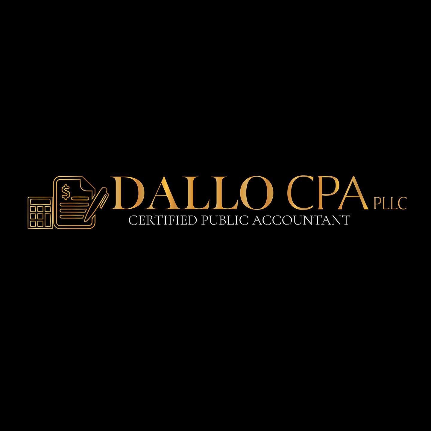 Hello everyone, Dallo CPA is now open for business. Please feel free to reach out for all your tax and accounting needs!