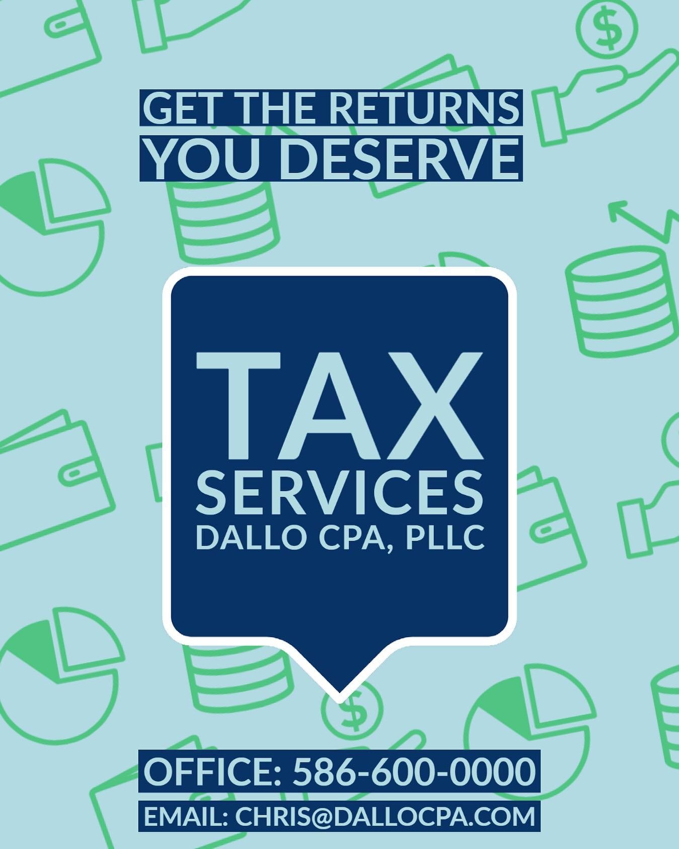 Reach out to get the returns your deserve! #tax #taxrefund #taxpreparer #dallocpa