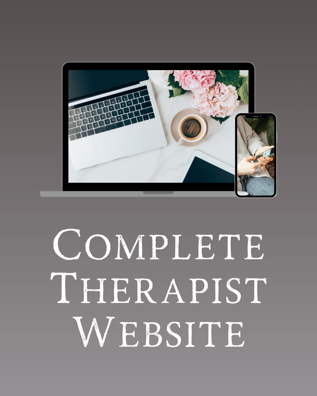 Therapist Website Design All In One Package