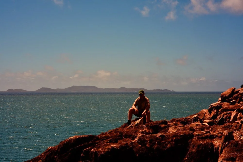 Hanging out at Cape York at the tip of queensland