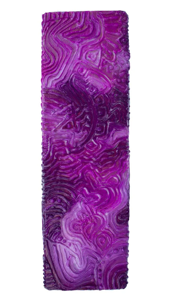 Purple Flurp_17x5.5x1_Mixed Media on Wood_2023_1.jpg
