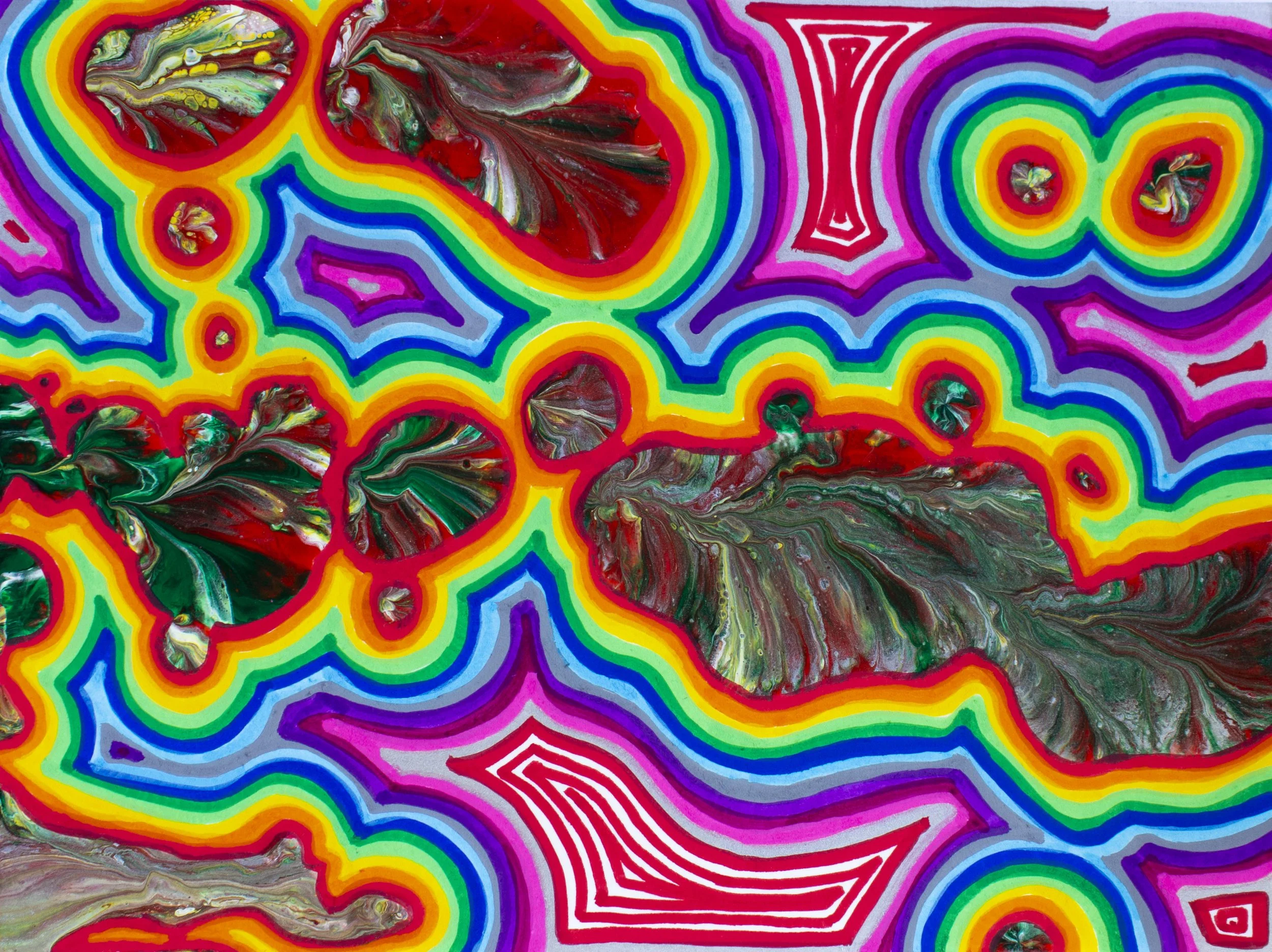 "Microscopic Rainbows"