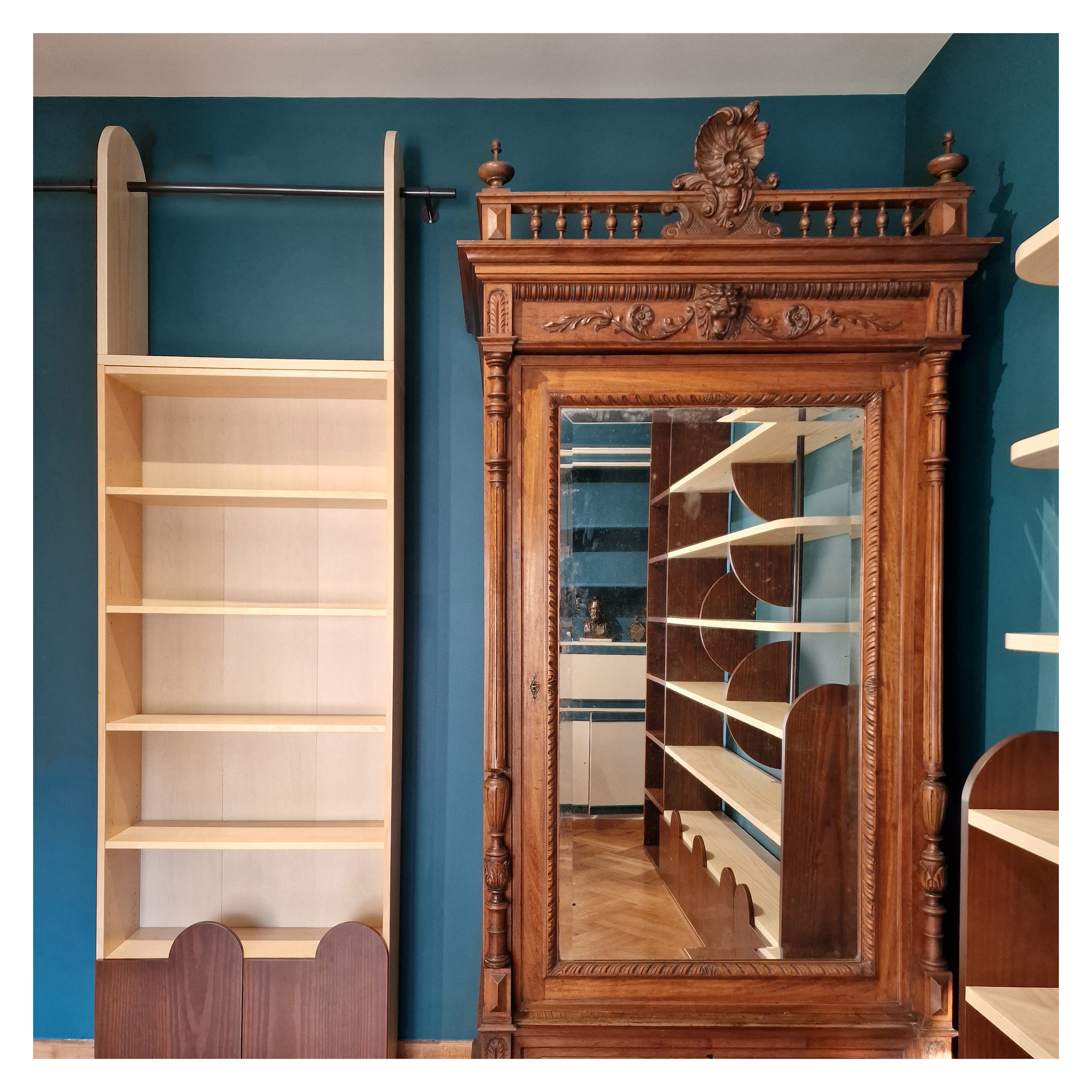 ADDITIONS TO THE EXISTING BOOKCASE